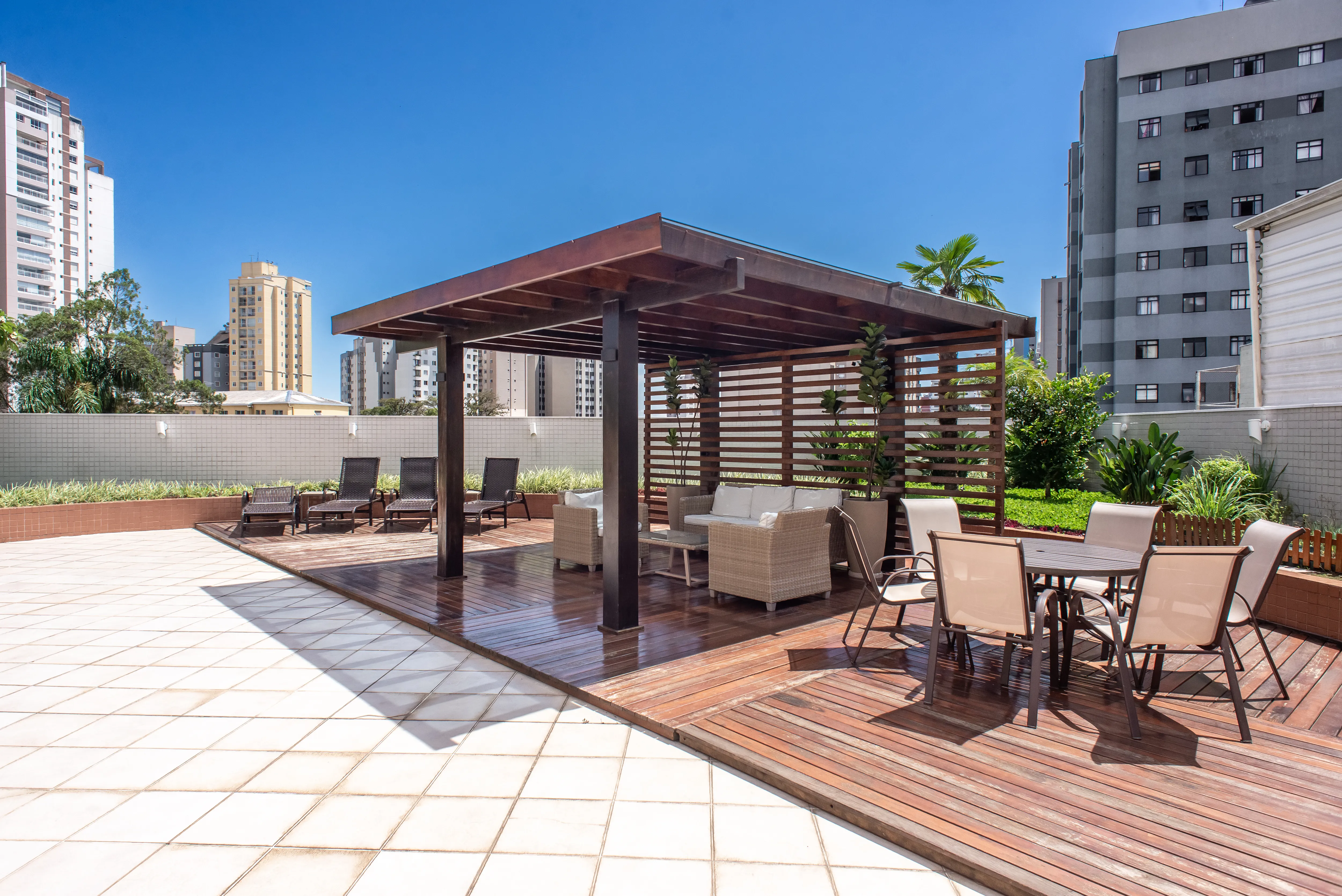 Detalhe do acabamento do apartamento à venda no Portão